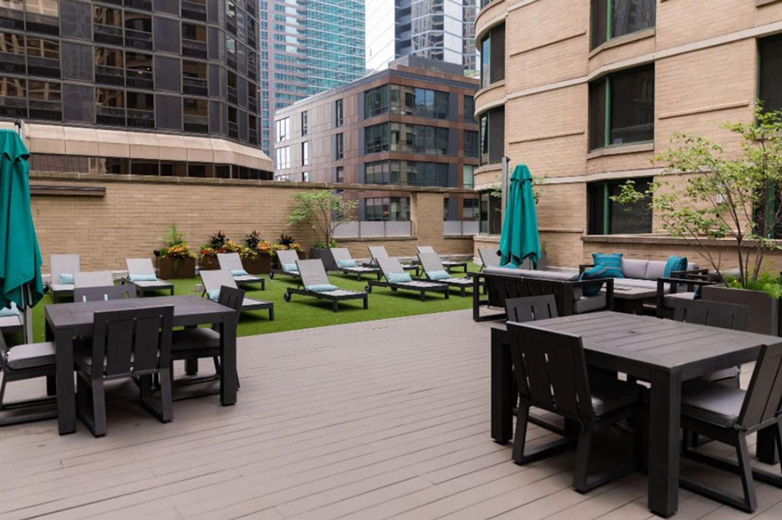 Streeterville Studio W Deck Pool Nr Beach Chi-583 Chicago Exterior photo