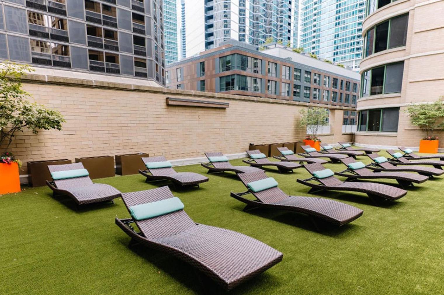 Streeterville Studio W Deck Pool Nr Beach Chi-583 Chicago Exterior photo